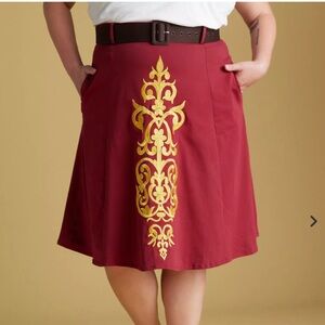 Her Universe Star Wars Queen Amidala Retro Skirt Sz 3X